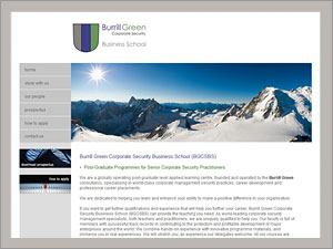 Burrill Green Corporate Security Business School.