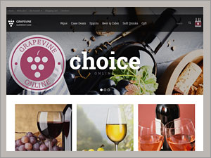 Online Wine Shop.