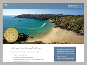 Visit - Islandrooms website
